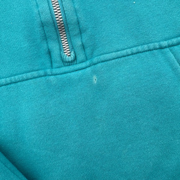 Lululemon Scuba Oversized Half-Zip Hoodie Teal Blue Green XS/S - Picture 6 of 6